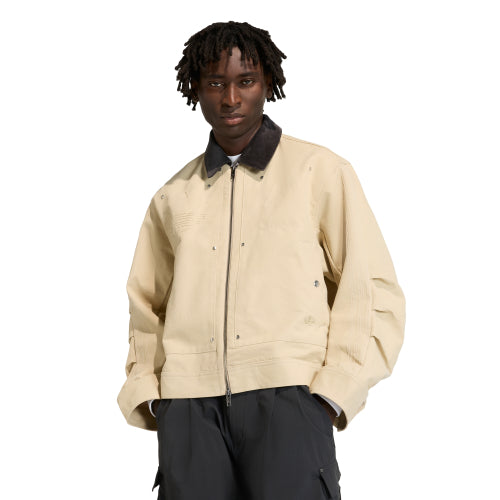 ADIDAS ADIDAS Premium Essential Bomber Jacket - Stone Khaki