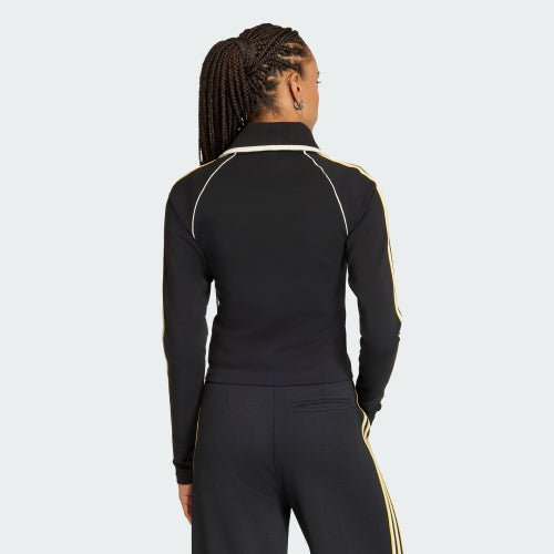ADIDAS ADIDAS Slim Fit Track Top - Black