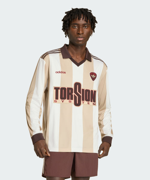ADIDAS ADIDAS Britcore Jersey - White: Stone Khaki