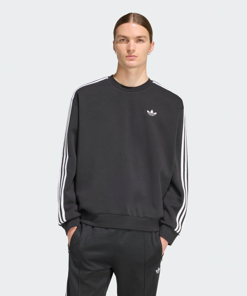 ADIDAS ADIDAS Sweatshirt Oversized Crew Neck - Black