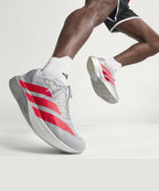 ADIDAS ADIDAS Adizero EVO SL M - Silver Metallic: Lucid Red