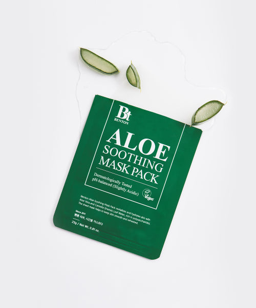 BENTON BENTON Aloe Soothing Mask Pack 23g, 10 Sheets