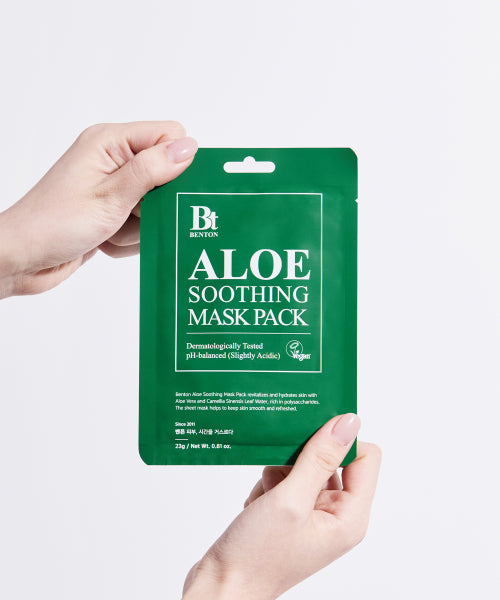 BENTON BENTON Aloe Soothing Mask Pack 23g, 10 Sheets