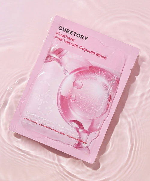 FACE FACTORY FACE FACTORY Pink Tomato Capsule Mask Pack (5 packs)