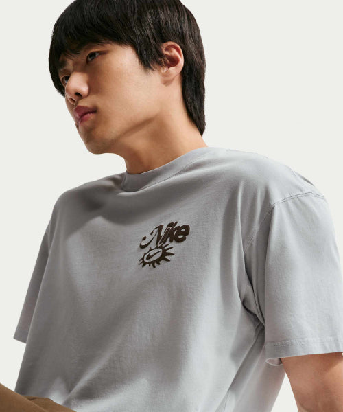 NIKE NIKE T-Shirt M - Pure Platinum:Wolf Gray