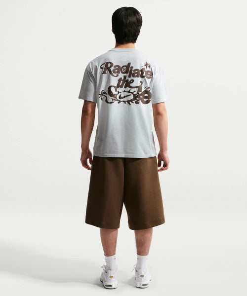 NIKE NIKE T-Shirt M - Pure Platinum:Wolf Gray