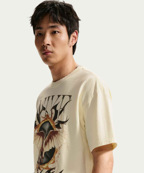 NIKE NIKE Basketball T-Shirt M - Coconut Milk