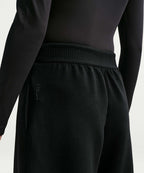 NIKE NIKE Pants High Waist Wide Leg - Black: Dark Smoke Gray