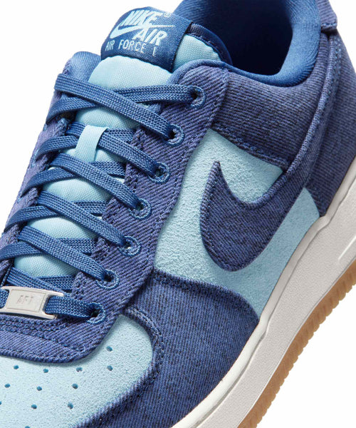 NIKE NIKE Air Force 1 Denim M - Navy