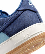 NIKE NIKE Air Force 1 Denim M - Navy