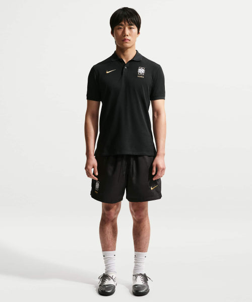 NIKE NIKE Dry Fit Soccer Polo M - Black:Club Gold