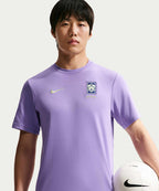 NIKE NIKE T-Shirt M - Space Purple:Light Liquid Lime