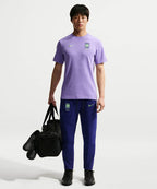 NIKE NIKE T-Shirt M - Space Purple:Light Liquid Lime