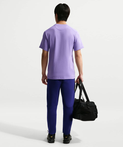 NIKE NIKE T-Shirt M - Space Purple:Light Liquid Lime