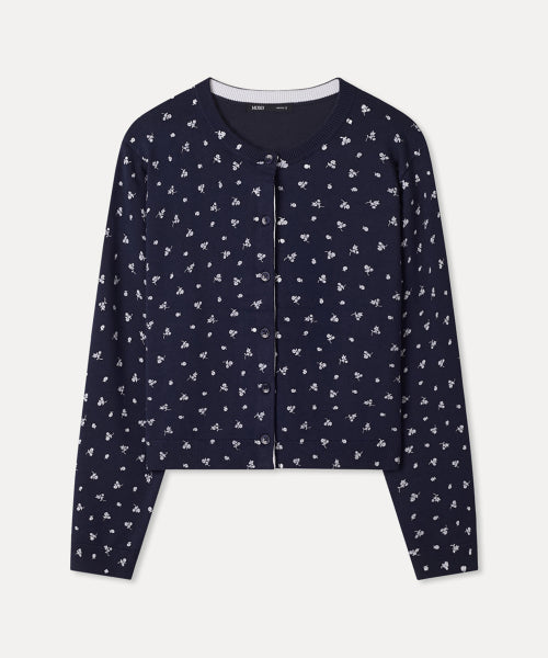 MIXXO MIXXO Cardigan Small Flower Pattern