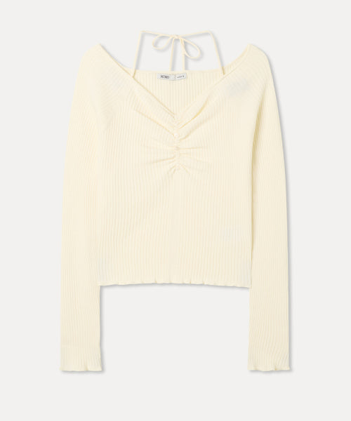 MIXXO MIXXO Shirring Point Pullover Women