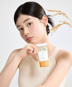 FULLY FULLY Rice Cera Sun Cream & Pore Peptide Tightening Tone Up Sun Cream (50ml SPF 50 PA+++ Green)