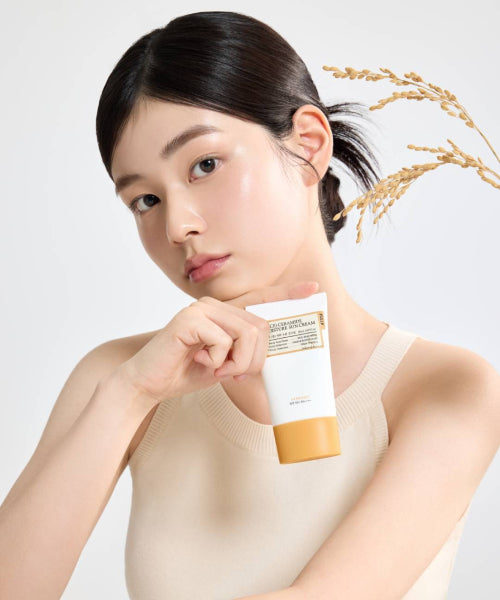 FULLY FULLY Rice Sera Sun Cream SPF 50 (50ml) + Vitamin B12 Tone-Up Sun Cream (50ml)