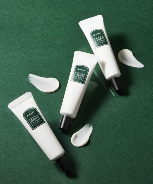 LEADERS COSMETICS Leaders Green Collagen Moist Firming Serum 30ml + Eye Cream for Face 30ml