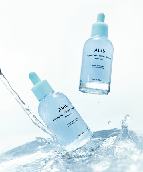 Abib Hyaluronic Boom Serum Water Drop 50ml (+2 Hyaluronic Hyaluronic Sticker Packs)