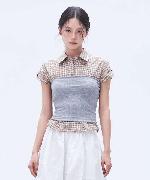 MIXXO MIXXO Shirt Roll-Up Short Sleeves S