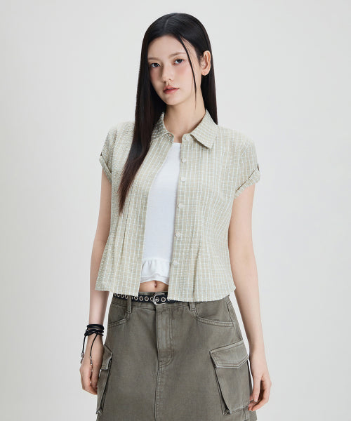 MIXXO MIXXO Shirt Roll-Up Short Sleeves S