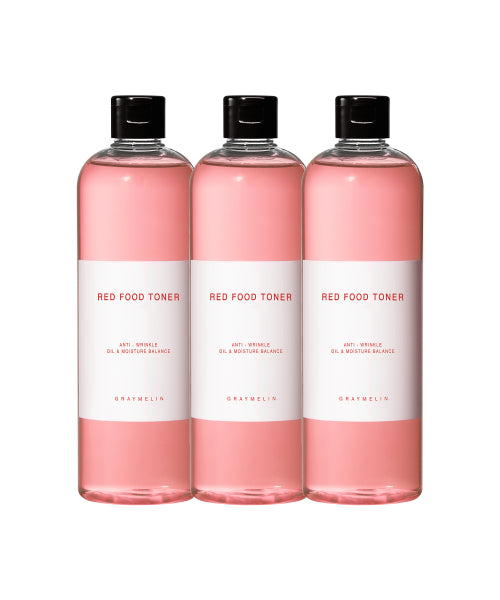 GREYMELIN [Wrinkle improvement functionality] Red Food Pore Elasticity Toner 500ml