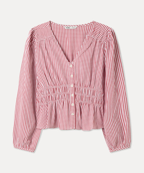MIXXO MIXXO Shirt Gingham Check Blouse