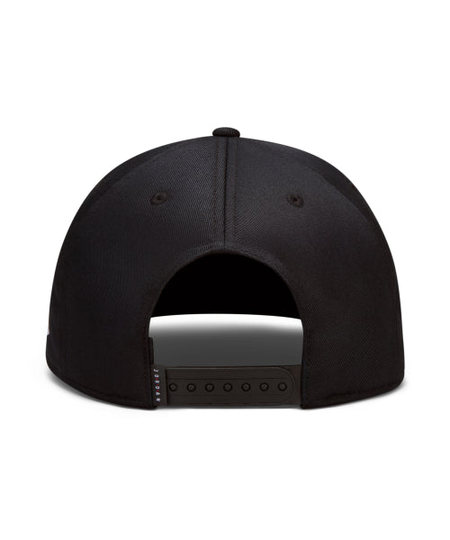 NIKE Nike Jordan Pro Unstructured Flat Bill Hat - Black:Kelly Green:White