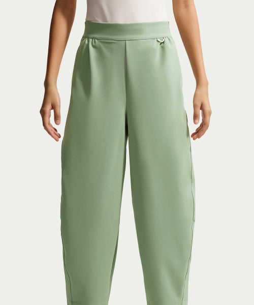NIKE NIKE T-Shirt High Waist Loose Barrel Leg Pants