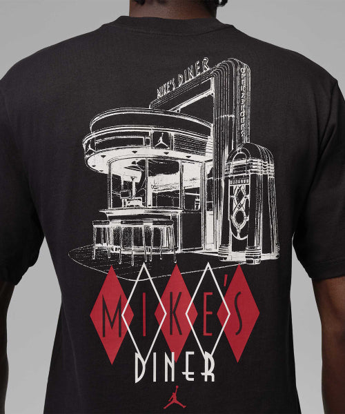 NIKE Nike Jordan T-Shirt M - Black:White:University Red