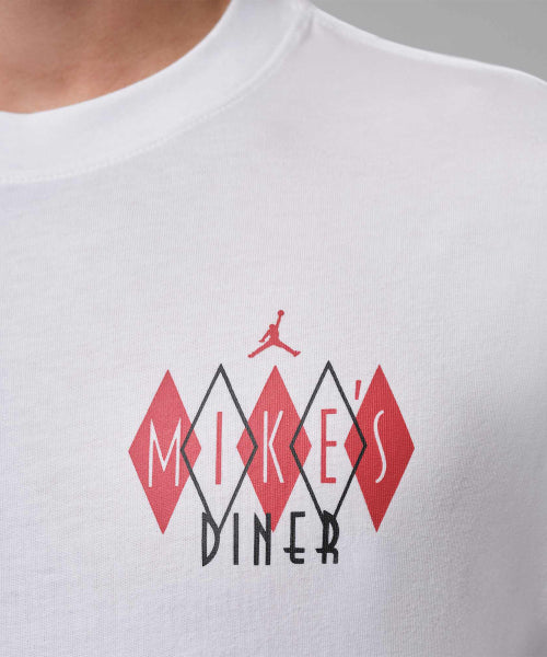 NIKE NIKE Jordan T-Shirt M - White:Black:University Red