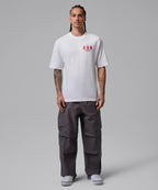 NIKE NIKE Jordan T-Shirt M - White:Black:University Red