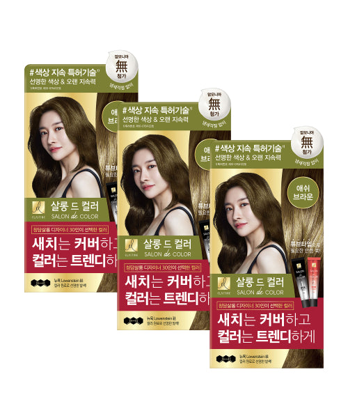 ELASTINE [Select option] Salon de Color hair dye 100g x 3