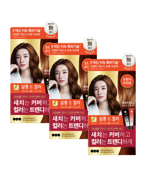 ELASTINE [Select option] Salon de Color hair dye 100g x 3