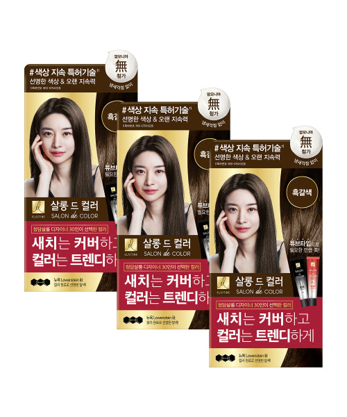 ELASTINE [Select option] Salon de Color hair dye 100g x 3