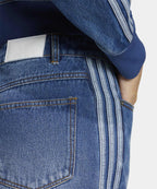 ADIDAS ADIDAS 3-Stripe Pencil Denim Skirt - Medium Vintage Denim