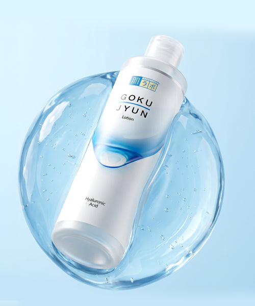 HADALABO [2Pack] Hyaluronic Acid Gokujyun Large Capacity Lotion 300ml (+ Free Water Bbang Stress Ball)