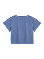 MATIN KIM MATIN KIM Pigment Logo Crop Top