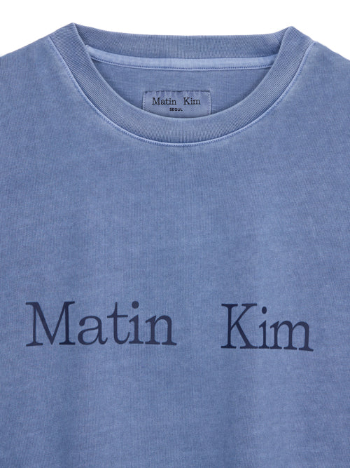 MATIN KIM MATIN KIM T-Shirt Powder Blue