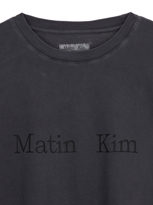 MATIN KIM MATIN KIM T-Shirt Dark Grey