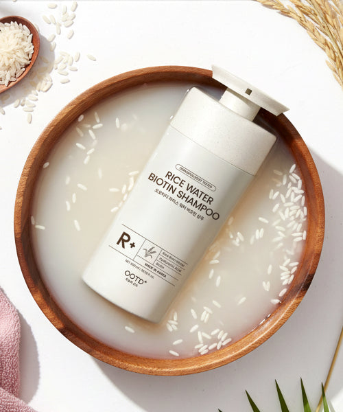 OOTD BEAUTY Rice Water Biotin Shampoo 600ml