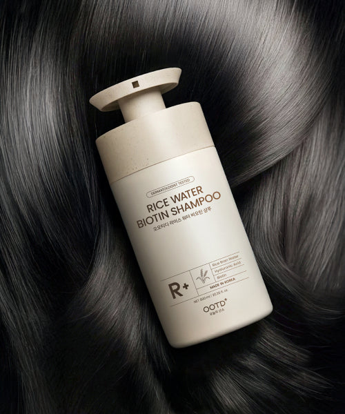 OOTD BEAUTY Rice Water Biotin Shampoo 600ml