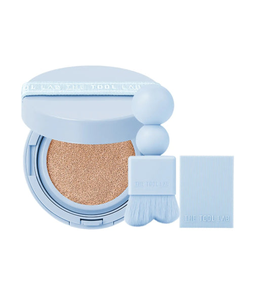 THETOOLLAB THETOOLLAB Stamp Skin Fit Cushion Airy & Brush 21 Ivory