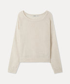 MIXXO MIXXO Knitwear Linen Long-Sleeved Top S
