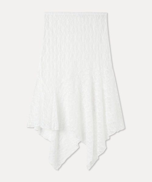 MIXXO MIXXO Lace Layered Midi Skirt C