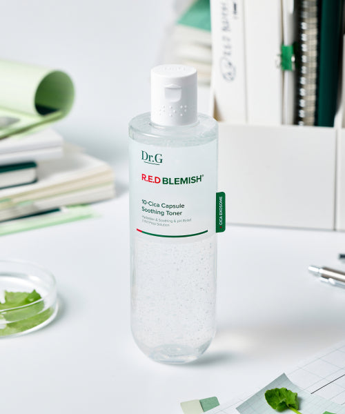 DR.G Red Blemish 10-Cica Capsule Soothing Toner 300mL