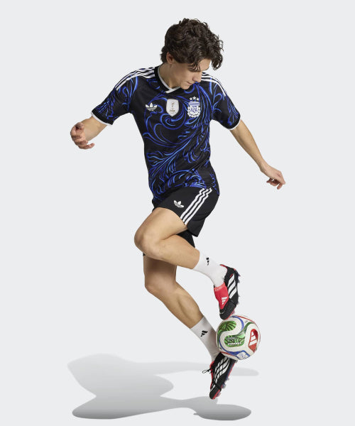 ADIDAS ADIDAS Argentina 26 Away Authentic Jersey - Black: Lucid Blue