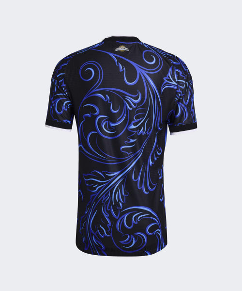 ADIDAS ADIDAS Argentina 26 Away Authentic Jersey - Black: Lucid Blue