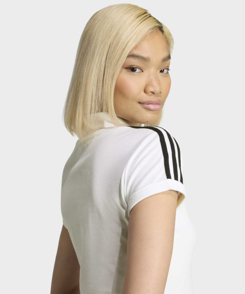 ADIDAS ADIDAS 3-Stripe Polo White:Black